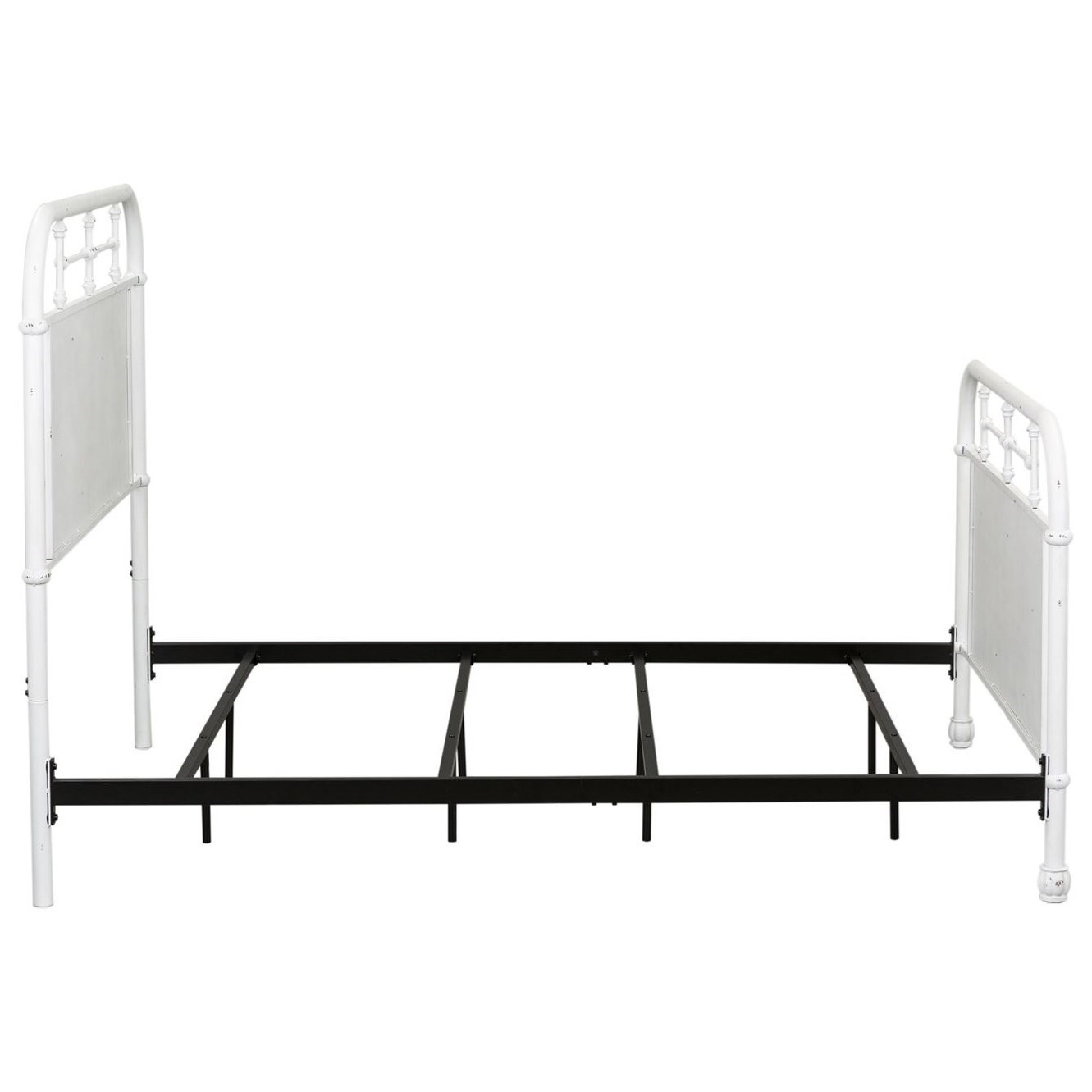 Liberty Furniture Vintage Series BRMBEDME9393 Queen Metal Bed with